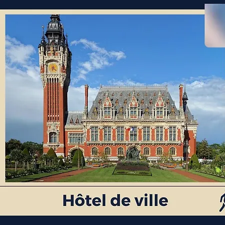 * The Gold Time * Appartement Confort * Centre-Ville Calais Extérieur photo